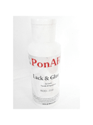 Ponart Lack Glue Su Bazlı Vernik&yapıştırıcı Pym100-550