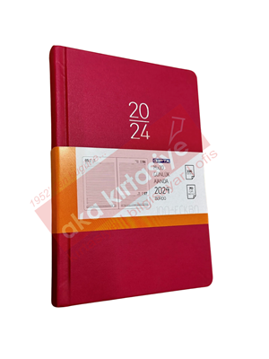 Gıpta Eko 14x20 Günlük Çizgili Ajanda Bordo 100-eckbo (2026)