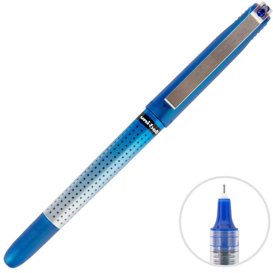UNİ BALL UB-185S EYE NEEDLE ROLLER KALEM 0.5 MAVİ