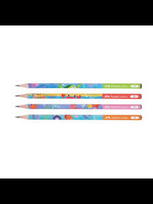 Faber Castell Desenli Denizkızı 2b Kurşun Kalem 5244000069