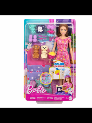 Barbie ve Köpekçikleri Pijama Partisi Hxn01