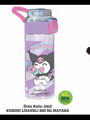 Wiggle Kuromi 500 Ml Matara 3412