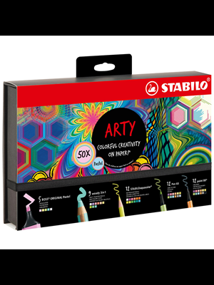 Stabilo Arty Kreatif Pastel Mix Set 50"li 77\6-2-20