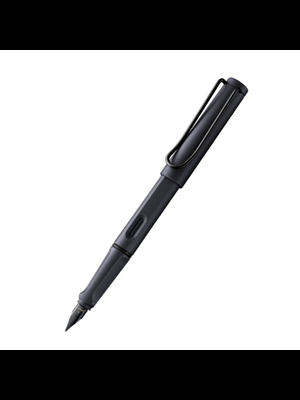 Lamy Safari Dolma Kalem M Uç Metal Klips Steel Black 0e2-sb-m