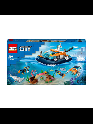 Lego City Explorer Diving Boat Lsc60377