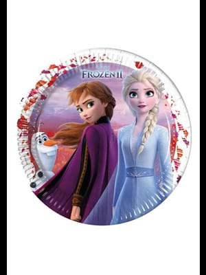 Nedi 23 Cm Karton Tabak Lisanslı 8 Li Frozen 2 91125