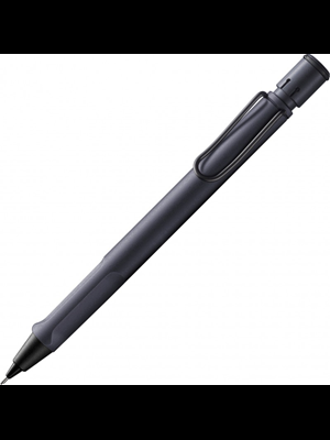 Lamy Safari 0.5 Versatil Kalem Metal Klips Steel Black 1e2-sb