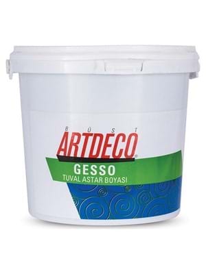 Artdeco Gesso 1000 Ml Tuval Astar Boyası Beyaz 85m-930
