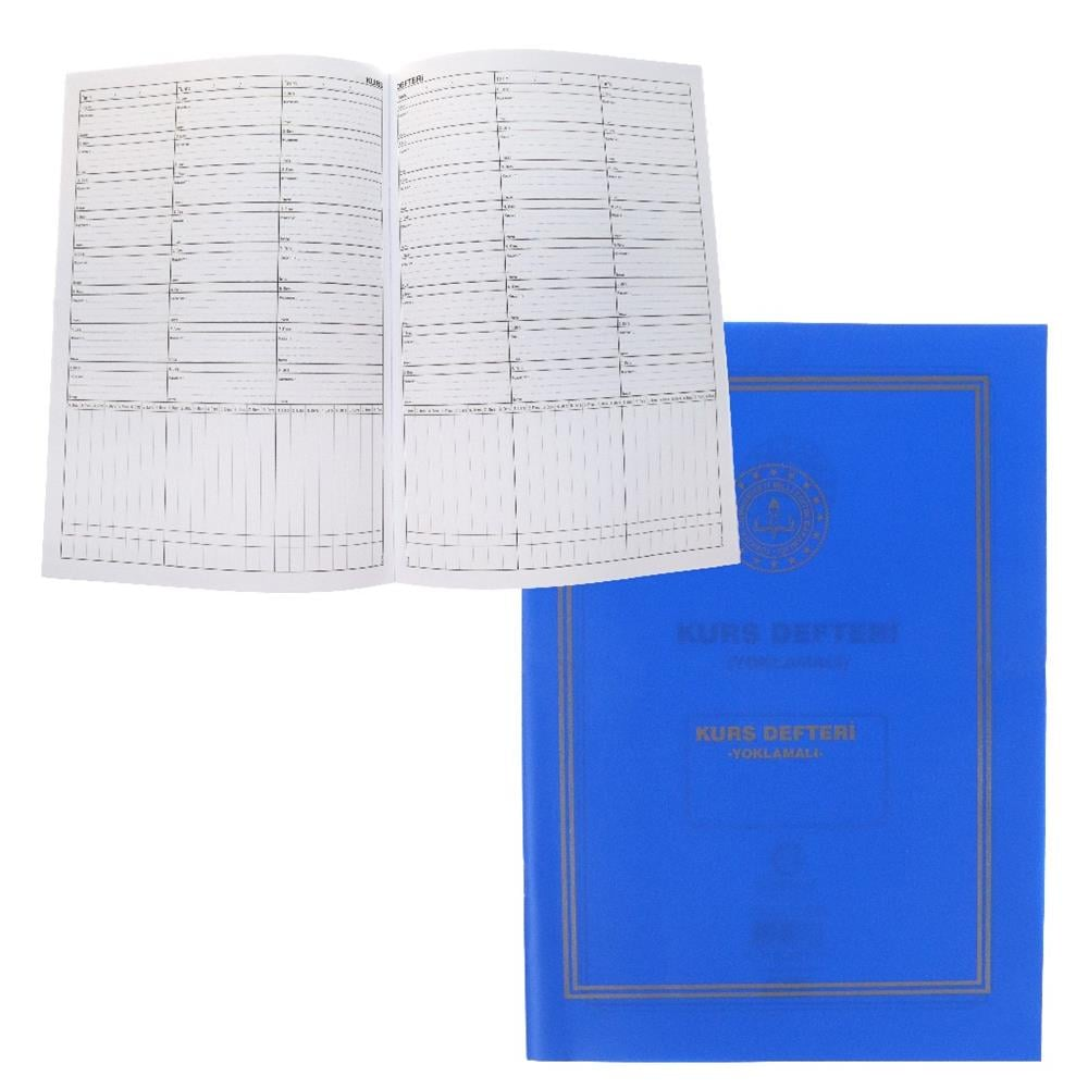 GÜLPAŞ YOKLAMALI KURS DEFTERİ PP KAPAK 386