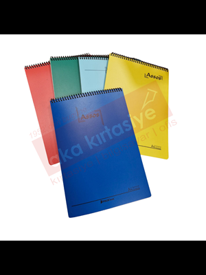 Folıx Ares A4 Pp Kapak Spiralli Bloknot Kareli 36 Yp 823521