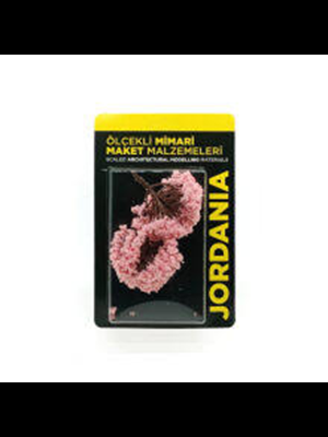 Jordania 1\100 8 Cm Ağaç Pembe 2"li Jeo3p-t302080f
