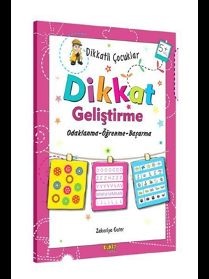 Dikkatli Çocuklar - Dikkat Geliştirme (+5 Yaş) - Kukla Yayınları