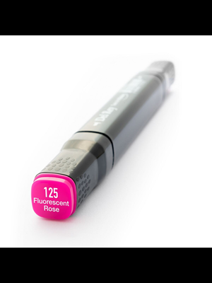 Del Rey Twin Çift Uçlu Marker Kalem F125 Fluorescent Rose