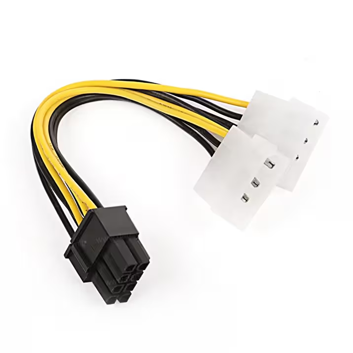 DARK DK-CB-P104 2X MOLEX 4 PİN TO 6+2 PİN PCI-E KABLO DÖNÜŞTÜRÜCÜ