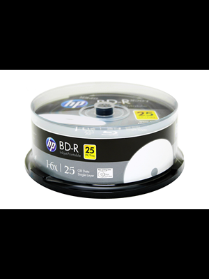 Hp Blu-ray Bd-r 6x 25gb Printable 25li