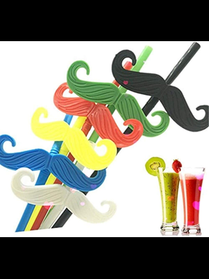 Elif Figürlü Plastik Pipet 5"li Bs-005