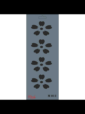 Rich New Seri 11x29 Medium Stencil M-011