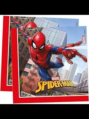 Nedi Peçete Lisanslı 20 Li Spiderman Crime Fighter 93865