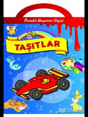 Örnekli Boyama-taşıtlar-parıltı Yayınları