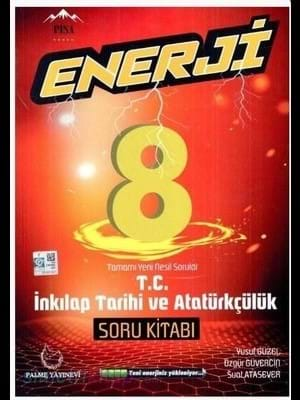 Palme Yay.- 8.sınıf Enerji T.c. İnkılap Tarihi ve Atatürkçülük Soru Kitabı 2324