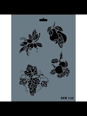 Rich New Seri 25x35 X-large Stencil 142