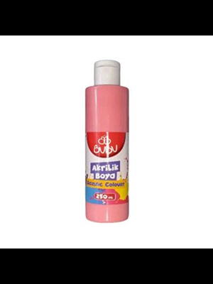 Bubu 250 Ml Akrilik Boya Pembe Akr012