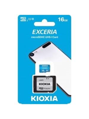Kioxia Exceria 16gb Mıcro Sdhc Uhs-1 C10 Hafıza Kartı