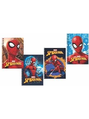 Keskin Color Spiderman A6 Karton Kapak Spiralli Not Defteri Çizgili 80 Yp 140400-06