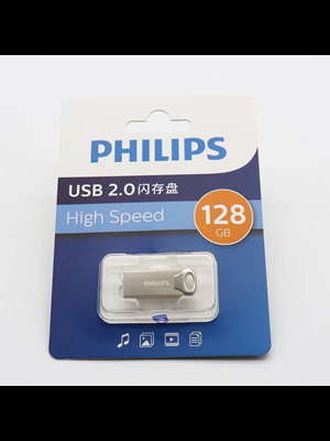 Philips 128gb Usb 2.0 Metal Flash Bellek