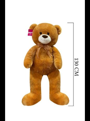 Selay 130 Cm Peluş Puffy Salaş Ayı Kahverengi 1193