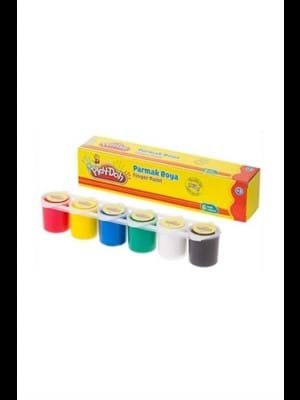 Play-doh 6 Renk Parmak Boyası Birleşik Tüp 30 Ml Pr018