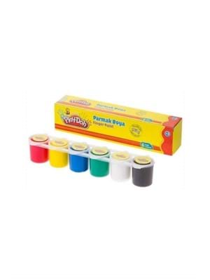 Play-doh 6 Renk Parmak Boyası Birleşik Tüp 30 Ml Pr018
