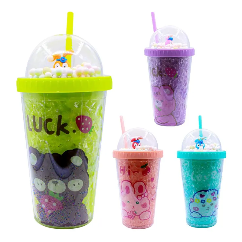 MİKRO LUCK LOVE 450 ML PİPETLİ BARDAK MATARA PM-2020