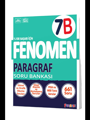 Fenomen Yay.-7.sınıf Paragraf Soru Bankası B 2425