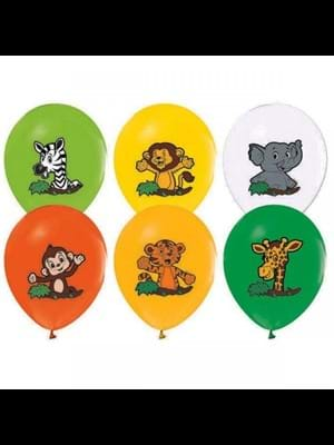 Nedi Baskılı Balon Safari 100''lü 53874-130919