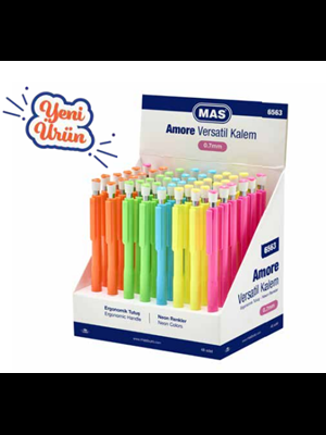 Mas 0.7 Amore Versatil Kalem Neon Renkler 6563