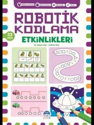 Robotik Kodlama Etkinlikleri 32 Sayfa Yeşil - Martı Çocuk Yayınları