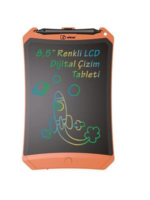 İnox 10" Dijital Mıknatıslı Çizim Tableti Renkli Ekran 09575