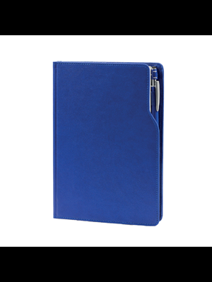 Promiks 17x24 Termo Deri Günlük Çizgili Ajanda Lacivert Aj54460 (2026)