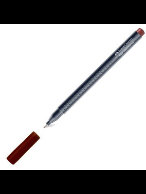 Faber Castell Grıp Finepen 0.4 Mm Kahverengi