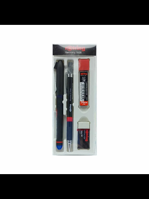 Rotring Visumax 0.7 Versatil+min+silgi+roller Ofis Seti Mavi Ro-ofısset-m