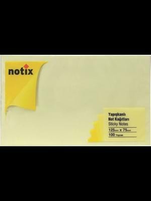 Notix 125x75 Mm Yapışkanlı Not Kağıdı M.renkler N-ps-12575