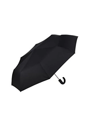 Susino J Saplı Yarı Otomatik Şemsiye Siyah 6847