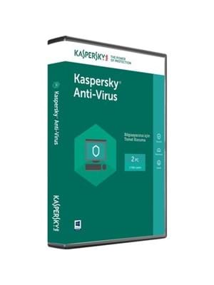 Kaspersky Antivirüs 2017 2 Kullanıcı 1 Yıl