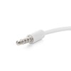 Dark Dk-cb-auc03 2x3.5mm Streo Dişi Kulaklık Mikrofon Ses Dönüştürücü Beyaz Kablo