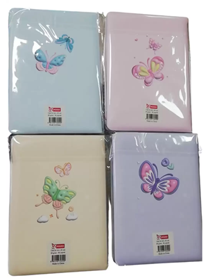 Mikro 13x18 Puffy Not Defteri 96 Yp Butterflys Pf-60