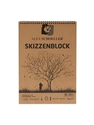 Alex Schoeller 25x35 Cm 90 Gr 30yp Kraft Çizim Bloğu(skizzenblock) Alx-1168