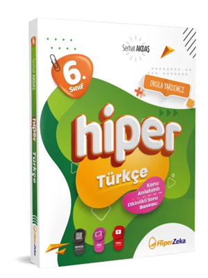 Hiperzeka Yay.- 6.sınıf Hiper Türkçe Konu Anlatımlı Etkinlikli Soru Bankası 2425