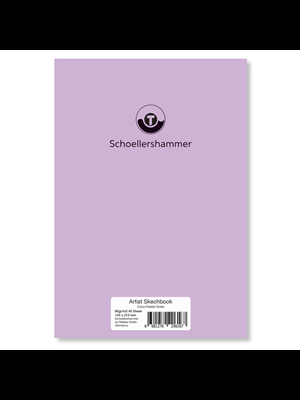 Schoellershammer A5 90 Gr Sketchbook (eskiz Defteri) 30 Yp Pastel Violet