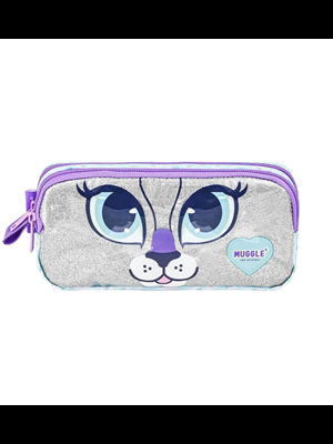 Muggle Shimmer Cat Kalem Çantası Mu-9051